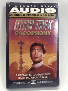 Star Trek Cacophony Captain Sulu by George Takei Cassette Tape 1994 New Sealed!  - Bild 1 von 4