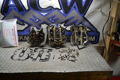 672 ЗАДНЯЯ ГОЛОВКА БЛОКА ЦИЛИНДРОВ В СБОРЕ 01 YAMAHA XV1600 ROAD STAR XV МОТОЦИКЛ БЕСПЛАТНО SH - Изображение 1 из 4