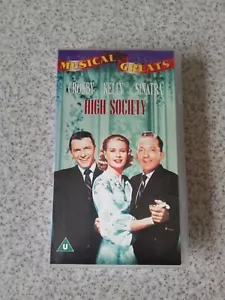 HIGH SOCIETY (VHS) PAL UK 1956/2000 Epic Movie Classic CROSBY SINATRA GENE KELLY - Picture 1 of 4