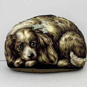 King Charles Cocker Spaniel Pillow - USA Made - Vintage Dog Door Stop Cushion - Picture 1 of 11