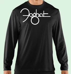 Long Sleeve T-Shirt, Music, Rock Band, 70/80's, Foghat, 100% Cotton - Picture 1 of 2
