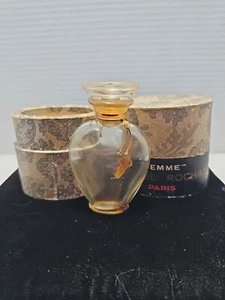 Vintage Flacon Femme de Marcel Rochas. EMPTY Bottle - Picture 1 of 12