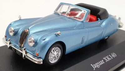 Atlas Editions escala 1/43 4 641 103 - Jaguar XK140 - azul Foto 1 de 4
