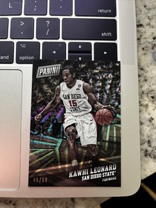 2017 Panini Black Friday Kawhi Leonard SP /50 RAINBOW WEDGES REFRACTOR AZTECS 🌠