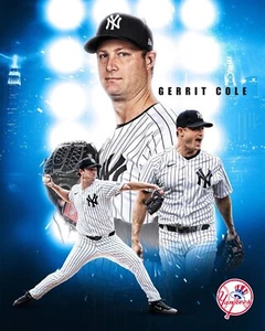 NEW YORK YANKEES 8x10 photo GERRIT COLE /Man cave collection - Picture 1 of 1