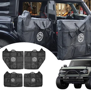 Bolsas de almacenamiento para puertas de coche organizador conductor pasajero para Ford Bronco 2021-24 4 puertas - Imagen 1 de 10