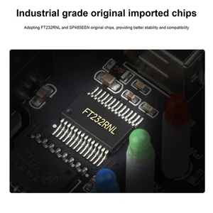 Industrial-Grade Isolated USB-zu-RS485/RS422-Konverter Multi-Protection Circuits - Afbeelding 1 van 14