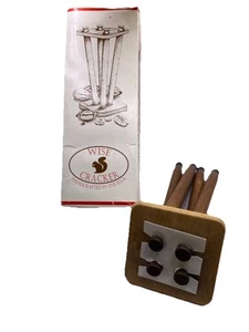 Vintage "Weiser Knacker" Nussknacker Set aus Holz #31 - Bild 1 von 7