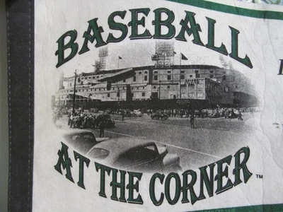 Vintage 1998 Detroit Tigers Tiger Stadium Baseball At The Corner Felt Pennant - Image 1 of 4