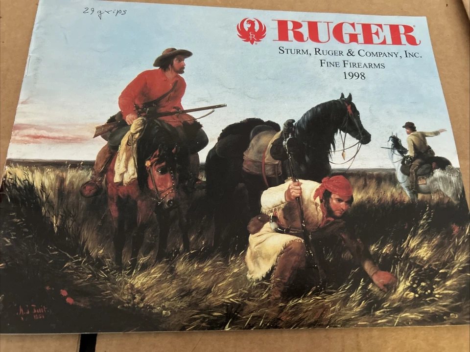 1998 RUGER FINE FIREARMS CATALOG - Image 1 of 3