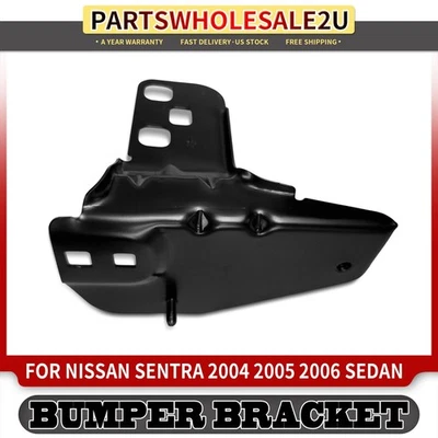 Soporte de parachoques lateral del pasajero delantero para Nissan Sentra 2004 2005 2006 sedán acero Foto 1 de 4