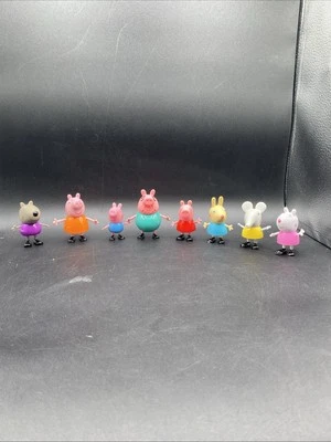 批量 8 件 小猪佩奇和朋友玩偶 — 第 1/4 张图片