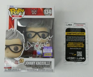 Johnny Knoxville Signed Funko Pop WWE 134 Autographed JSA COA - Picture 1 of 8