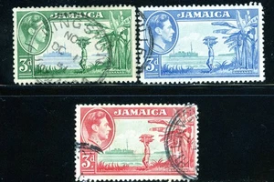 Stamps Jamaica, Scott # 121, 140 and 152 used - Picture 1 of 1