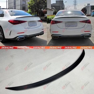 Forged/Carbon Fiber Rear Trunk Spoiler Wing For Benz C-Class W206 C300 C43AMG - Picture 1 of 28