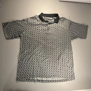Camisa Polo Slazenger XL Geométrica 100% Algodón Hong Kong De Colección - Imagen 1 de 12