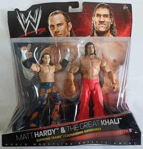 Figurines Catch WWE Matt Hardy & The Great Khali neuf - Imagen 1 de 4