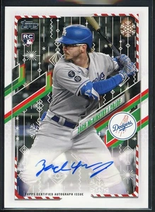 2021 Topps Walmart Holiday Mega Zach Mckinstry #WHA-ZM RC Auto /200 - Picture 1 of 2