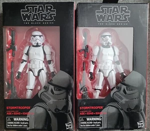 (2) Hasbro Star Wars The Black Series Stormtrooper #48 2016 NEW Lot - Picture 1 of 2