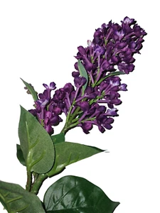 Artificial silk lilac stem PURPLE - Picture 1 of 4