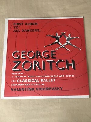 George Zoritch Record Album LP Z 9001 Ballet Valentina Vishnevsky - Image 1 of 4