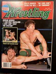 Inside Wrestling MAI 1982 David Von Erich Backlund Adrian Adonis Dusty Rhodes - Bild 1 von 5