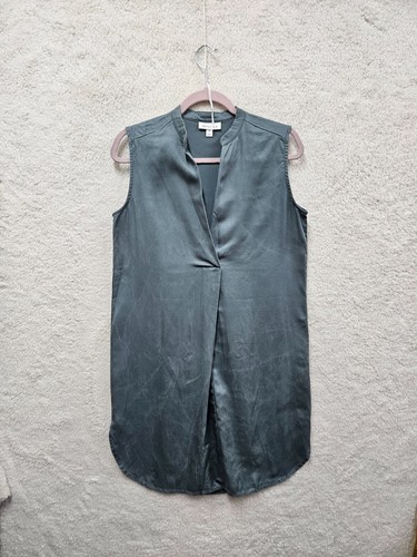 PALM ANGELS Abito donna Prologue piccolo verde lyocell senza maniche cambio comodo mini