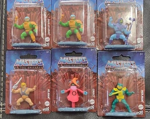 Masters Of The Universe NEW Mattel Micro Collection 5 + Bonus Error Figure! - Picture 1 of 9