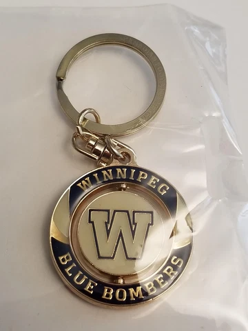 Winnipeg Blue Bombers CFL Football JF Sports Spinner Keychain 2902 Cover