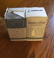 LOHAS Smart LED Light Bulb, WiFi Multicolor RGB E12 Candelabra Base 60W Dimmable