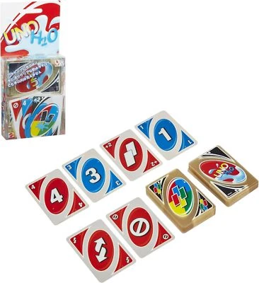 New MATTEL H2O Uno card game (H8165) Made from Plastic from Japan - Image 1 of 4