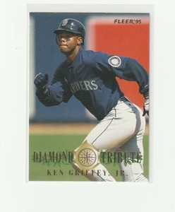 1995 Fleer Update Diamond Tribute #6 Ken Griffey Jr. Seattle Mariners