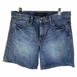 Calvin Klein Jean Shorts Denim Size 10 6" inseam Basic y2k 90s - Picture 1 of 9