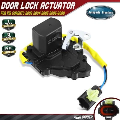 Actuador de cerradura de puerta izquierda lado conductor trasero para Kia Sorento 2003 2004 2005 2006-2009 Foto 1 de 4