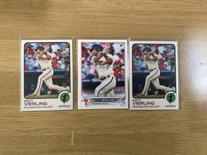 3 - MATT VIERLING ROOKIE BASEBALL CARDS
