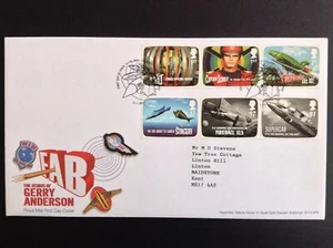 GB QEII 2011 Gerry Anderson Set on Typed Address First Day Cover Tallents House - Picture 1 of 1