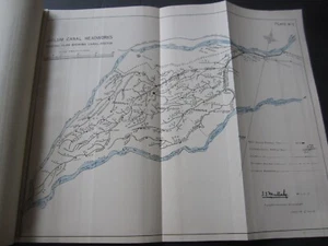 1902 JHELUM CANAL HEADWORKS - Technical Paper No. 133 - PAKISTAN - MAPS / PLATES - Picture 1 of 7