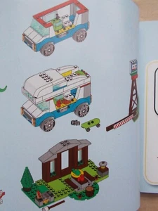 LEGO 10769 CAMPER CARAVAN RV PARK SENZA SCATOLA O MINIFIGURE NUOVO JUNIOR SET 4+ - Foto 1 di 4