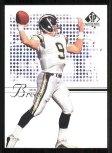 2002 SP Authentic #78 Drew Brees - Picture 1 of 2