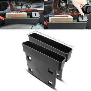 Car Seat Gap Catcher Storage Box Organizer Coin Console Side Pocke$i