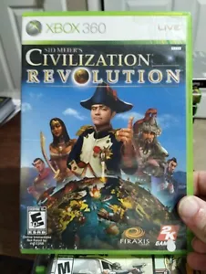 SID MEIER'S CIVILIZATION REVOLUTION XBOX 360 FREE SHIPPING - Picture 1 of 4