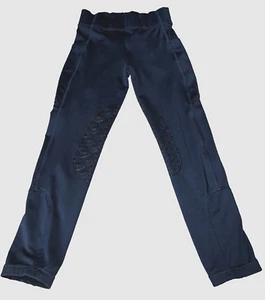 Ovation Women's Navy AeroWick SLC Riding Tights Pockets Riding Pants SM(8) - Picture 1 of 10