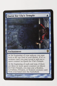 Magic the Gathering MTG Worldwake Quest for Ula's Temple NM - Picture 1 of 2