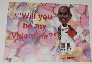 Jerry Stackhouse Washington Wizards Valentines Card - Picture 1 of 4