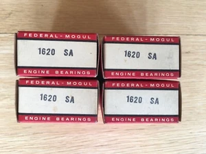 Nuevo de lote antiguo 4 cajas rodamiento de varilla de conexión de motor Federal Mogul 1620SA American Motors - Imagen 1 de 2