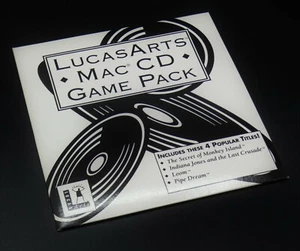 Nuevo LucasArts Apple Mac CD Game Pack CD + BONUS Secret of Monkey Island Sleeve - Imagen 1 de 3