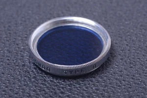 ✅ RONDO BLUE TYPE B 25MM FILTER GENUINE VINTAGE LENS OR CAMERA SCREW 14-3 - Picture 1 of 2