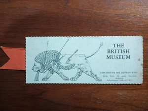 The British Museum – Lion Shot by the Assyrian King – Book Marker - Picture 1 of 2