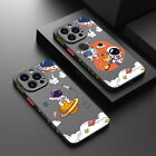 For iPhone 15 14 Pro Max 13 12 11 ShockProof Astronaut Hybrid Matte Case Cover