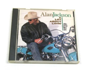 Alan Jackson: A Lot About Living and A Little 'Bout Love CD 1992 Arista Records - Picture 1 of 4